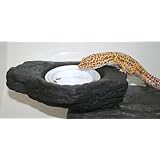 Magnaturals Small Worm Feeder Ledge Granite - Magnetic D&eacute;cor, terrarium, magnetic, ledge, magnetic