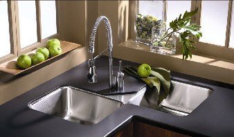 Elkay Lustertone Stainless Steel Undermount Double Bowl Stainless Steel Kitchen Sinks