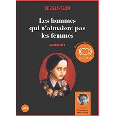 Les hommes qui n'aimaient pas les femmes - Mill�nium 1 (cc) - Audio livre 2 CD MP3 et un livret 4 pages 641 Mo + 617 Mo
