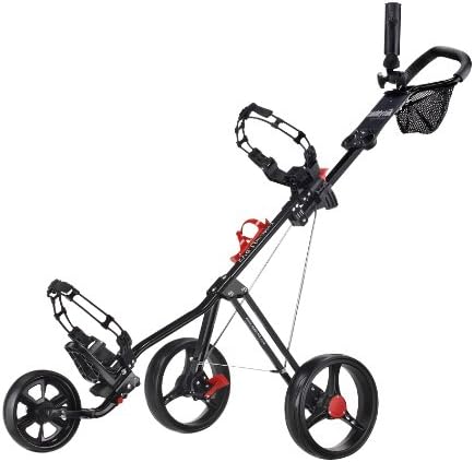 CaddyTek SuperLite Deluxe Golf Push Cart