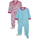Gerber Girls 2-6x Two Pack Toddler Blanket Sleeper