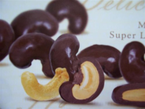 Milk Chocolate Covered Cashews, 1 4 Lb. Bag by Chocolate Covered Nuts