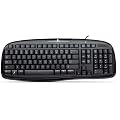 Logitech - Media Keyboard K200 - Clavier filaire - Touches faciles � lire - Acc�s instantan� aux applications - Azerty - Noir