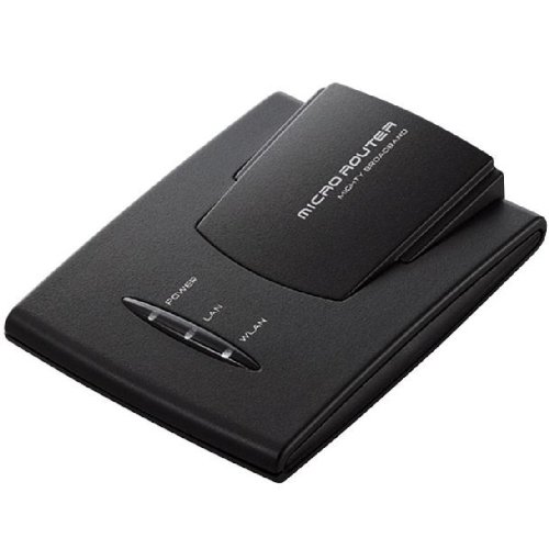 Logitec 無線LANルータ / MicroRouter / 54Mbps / 11bg LAN-PWG/R