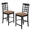 Carlyle Grid-Back Stool Set of 2