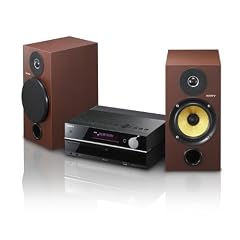 Sony CMT HX 70 BTR Kompaktanlage (2x 75W RMS, USB, Bluetooth) schwarz/Holz