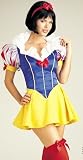 Snow White Dress Sexy Skimpy Halloween Costume Cute Naughty Fairy Tale Fairytale Adult Outfit