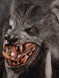 Killer Kick Ass Wolf Set (Werewolf Grey) w/ Moving Mouth Action Halloween Mask