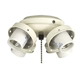 Ellington Fans UC42BN Four Light Light Fitter Light Kits & Accessories - Bone