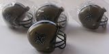 NFL Football Mini Helmets New Orleans Saints Pencil Toppers Vending Toys Pack of 4