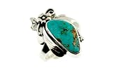 Les Baker Natural Royston Turquoise Ring
