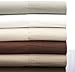 Amazon Brand – Pinzon 400-Thread-Count Pleated Hem Egyptian Cotton Sheet Set - Queen, Parchment