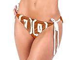 NCAA Texas Longhorns Coach's Favorite String Bikini Bottom (Team, Medium)