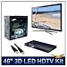 Samsung UN46C7000 46″ 3-D 1080p LED TV, 240Hz Clear Motion Rate Technology, Four HDMI, Ultra Slim 1.1″ Depth, Kit Includes 2 Pairs of 3D Glasses, BDC5900 Blu-ray Player, and Digpro HDMI Cable