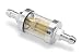 Biker's Choice Glass Fuel Filter Fits 1/4