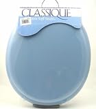 Premium Ginsey Blue Padded Soft Toilet Seat - Standard