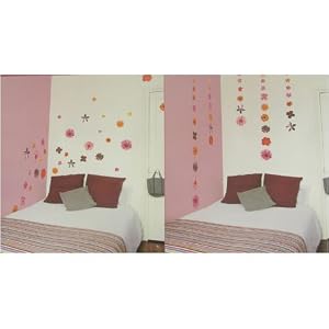 Pop Art Flowers Retro Wall Stickers by Nouvelles Images