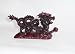 6" Long Feng Shui Dragon - Great Gift for Success and Power -Red Wood