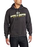 NFL Men's Green Bay Packers 1st and Goal IV Long Sleeve Hooded Fleece Pullover (Charcoal Heather, X-Large)