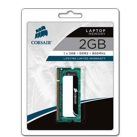 Corsair Arbeitsspeicher Notebook Corsair SO-DIMM DDR2 (2048 MB, 800 MHz)