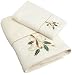 Lenox Ribbon and Holly Bath Towel, Ivory