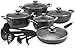 Concord 16 Piece Nonstick Aluminum Cookware Set  : image