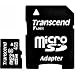 Transcend 4 GB microSDHC Class 6 Flash Memory Card TS4GUSDHC6E [Amazon Frustration-Free Packaging]