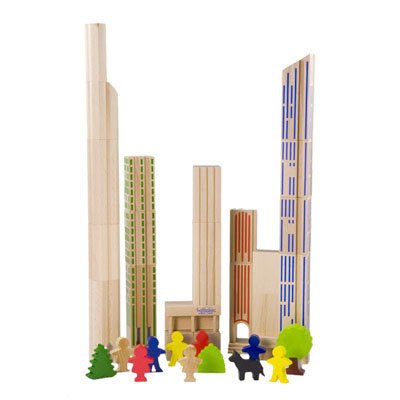 Childrens Toyshop  Toys : Skyscraper Blocks 36 pieces