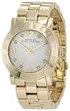 Marc Jacobs Amy Gold Quartz White Dial Women's Watch MBM3056