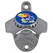 Kansas Jayhawks Wall Mounted Bottle Opener