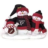 Atlanta Falcons Christmas Table Top Decoration Snowman
