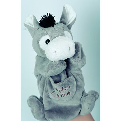 Donkey Hand Puppet 25cm