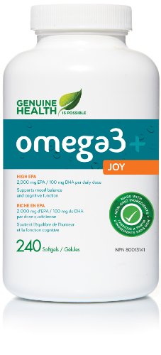 o3mega+ JOY -triple fish oil (240Capsules) For Mood Support. Brand: Genuine Health o3mega+ JOY -triple fish oil (240Capsules) For Mood Support. Brand: Genuine Health