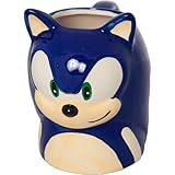 ソニック・ザ・ヘッジホッグ モールドマグカップ/Sonic the Hedgehog Face Molded Coffee Mug 【並行輸入】