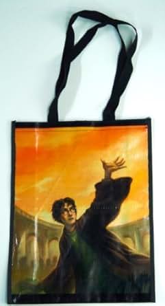 Harry Potter and the Deathly Hallows Dust Jacket Book Art Work on Bag ...