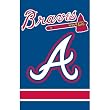 Atlanta Braves MLB Applique Banner Flag (44"x28")
