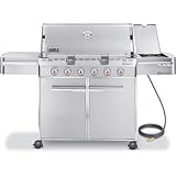 Weber Summit S-620 NG Gas Grill - Stainless Steel
