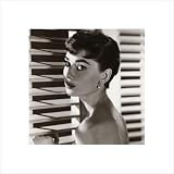 Produkt-Bild: Audrey Hepburn - Jalousie I Poster Kunstdruck (40 x 40cm)
