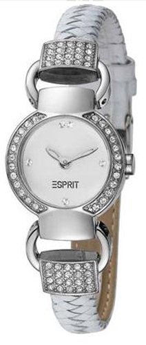 Esprit Damen-Armbanduhr Shiny Bit White ES100932004