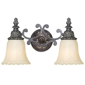 Kenroy Home 90042BRZ Regal Vanity Two Light by Kenroy Home