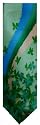 Men's Jerry J. Garcia Neck Tie Limited Edition Butterfiles III Collection Forty-three Mulberry Neckwear Irish Tie