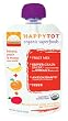 HAPPYTOT Organic Superfoods for Tots, Banana, Mango & Peach, 8 - 4.22 Ounce Pouches per Box,  (Pack of 2)
