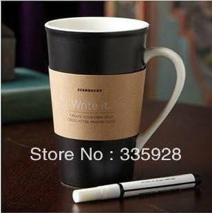 Create-your-own Mug Leaving message mug Starbucks cup without pen 12 ounce