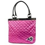 NFL St Louis Rams Pink Quilted Tote