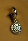 TummyToys TUMMYTOYS BELLY NAVEL RING 14K TWOTONE & 1/4 CT DIAMOND