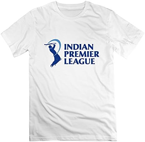 HaoQi Men's Indian Premier League Tee S White
