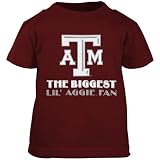 Texas A&M Aggies Maroon Toddler Biggest Lil' Fan