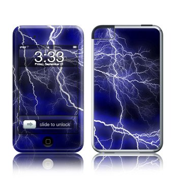 Apple iPod Touch 2G 3G Design Modding Skin Wallpaper - Apocalypse Blue