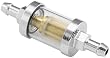 Bikers Choice Clear-Veiw Glass Fuel Filters - Fits 5/16in. I.D. Hose 71424