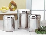 Jumbo Stainless Steel Kitchen Canister